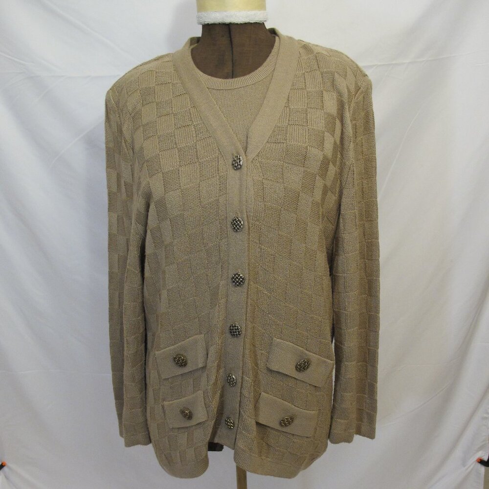 Mita tan sweater set 16P